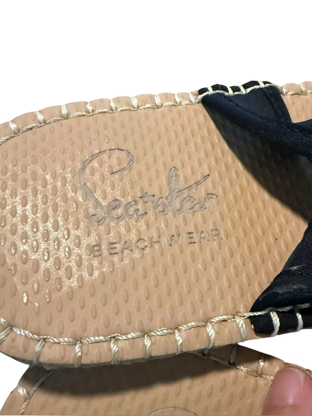 Seastar Mariner Seafarer Slingback Black size 10